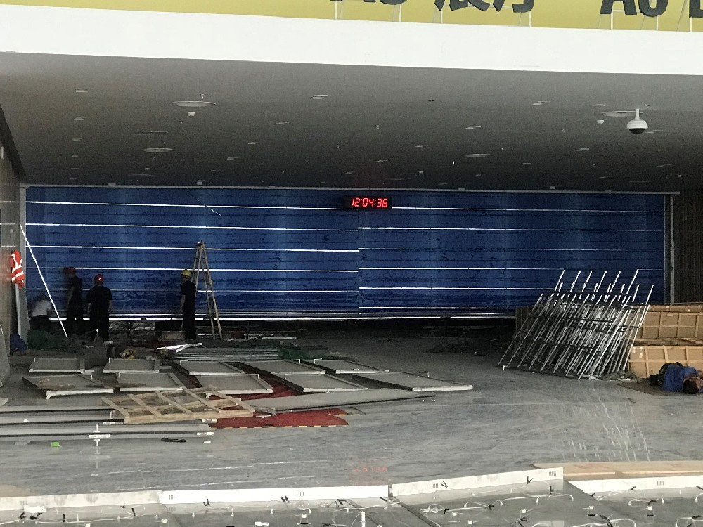 濟(jì)南折疊提升防火卷簾門(mén)安裝